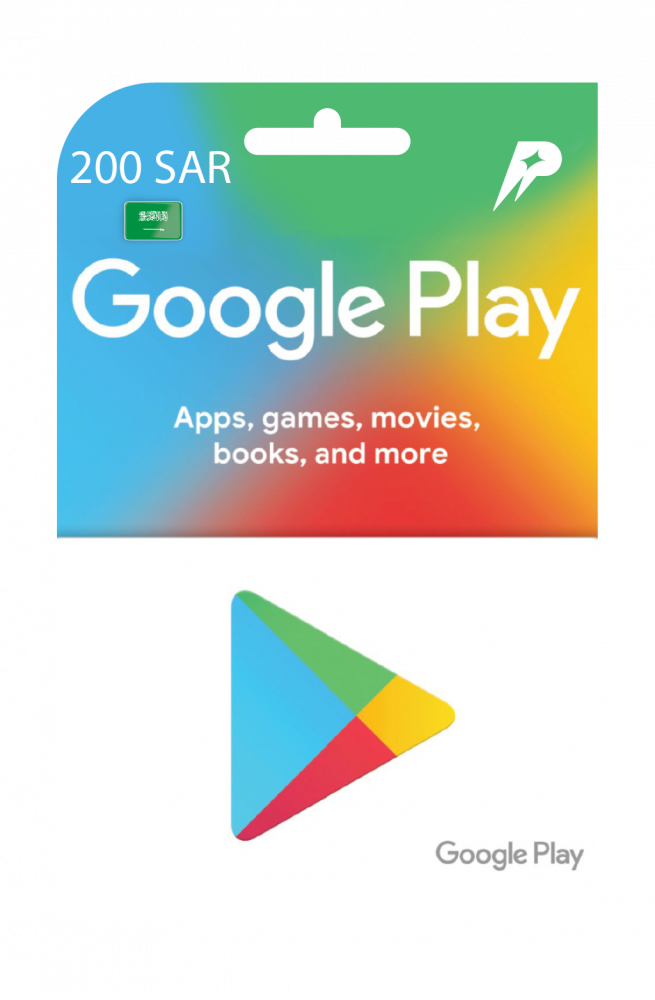 بطاقة Google Play الرقمية